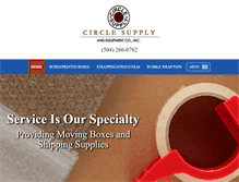 Tablet Screenshot of circlesupply.com